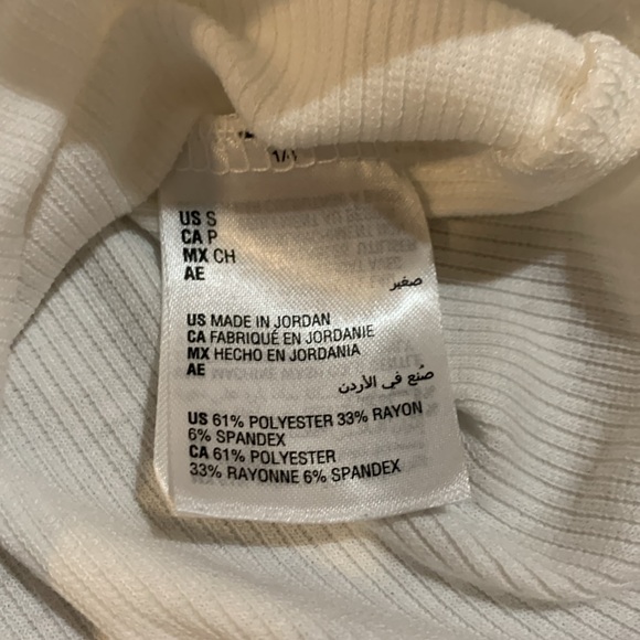 Soft Henley Long Sleeve Tops in White and Gray - Picture 14 of 15